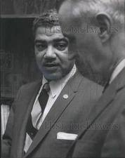 1969 Press Photo Whitney Young, National Urban League, speaks - abna19656