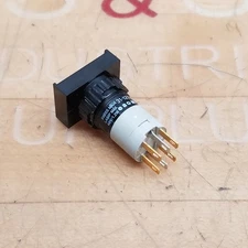 EAO 31-121.022 Push Button Operator, 16mm Mount, 250Vac, 5A - USED