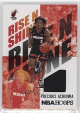 2020-21 Panini NBA Hoops Rise N Shine Memorabilia Precious Achiuwa #RNS-PAW 0hr
