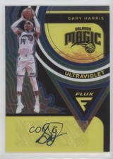 2020-21 Panini Flux Ultraviolet Signatures Gary Harris #UV-GHA Auto 15qg