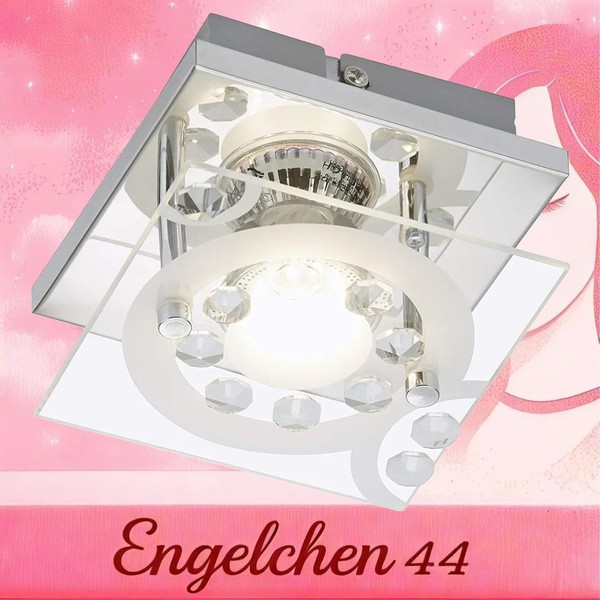Wandlampe Lampe Briloner Leuchte Led 3W GU10 250Lm 3000K IP20 Chrom Wandleuchte-image