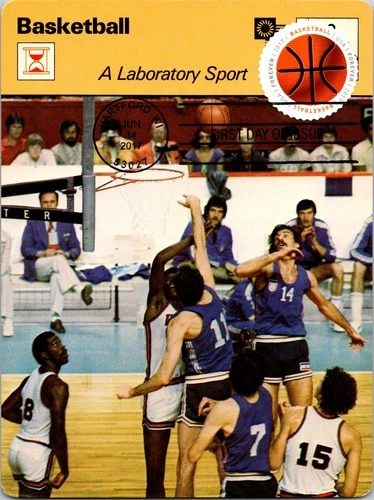 Dr Jim Stamps Maximum Card Basketball Usa Forever Fdc