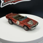 Vintage Hot Wheels Redline Light My Firebird Red - Filler, Low Grade