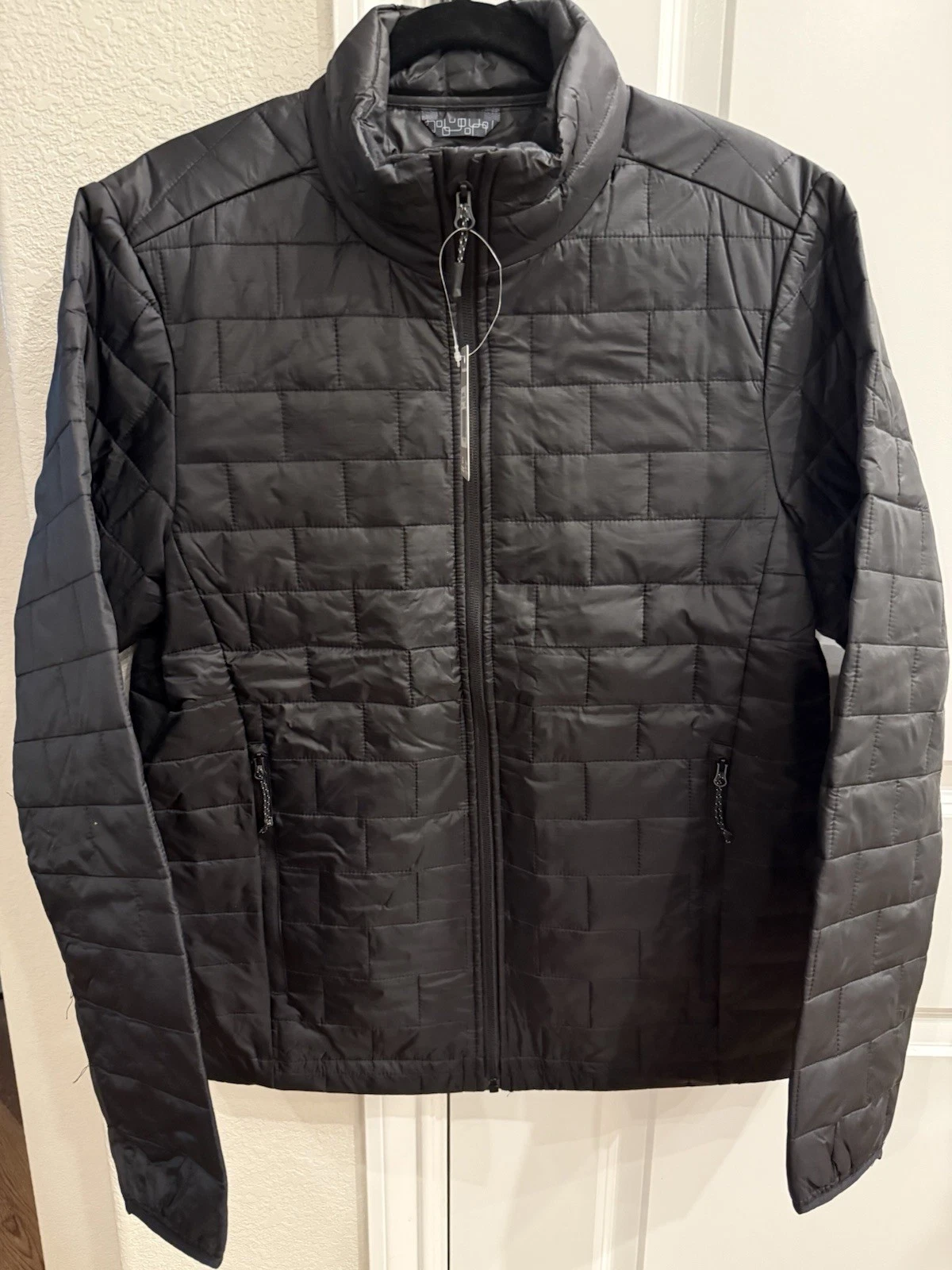 Nwt TRIMARK Men's Telluride Insulated Jacket Black New Quilted. Size S