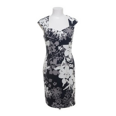 Connected, Kleid, Größe: 34, Blau/Weiß/Grau/Mehrfarbig, Elasthan/Polyester #PGd