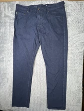 AG Adriano Goldschmied Jeans Mens 36x32 Blue The Everett Slim Straight Denim