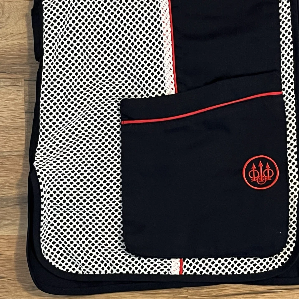 NWT Beretta 3XL Silver Pigeon Shooting Vest Blue Red White Outdoor New - Image 4 of 4