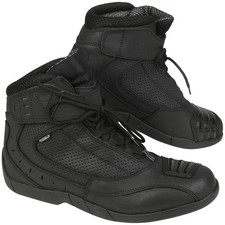 Stivali Modeka Black Rider neri scarpe da moto stivali da turismo