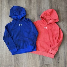Under Armour Athletic Performance Hoodie Sweatshirt Lot Boys Small YSM