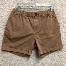 Chubbies Shorts Medium Adult Brown 5.5" Chino Flat Front Stretch Modern Mens