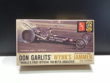 amt Don Garlits "WYNN'S JAMMER" Kit No. 2167 Patial Build