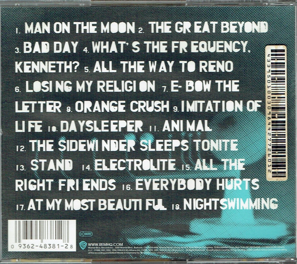 (CD) R.E.M. – In Time (The Best Of R.E.M. 1988-2003) - Man On The Moon, Bad Day - Bild 2 von 2
