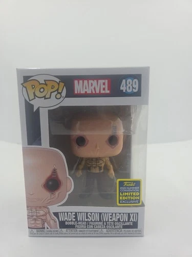 Funko Pop Marvel Wade Wilson Weapon XI #489 VG X-Men Origins Wolverine FigureFun