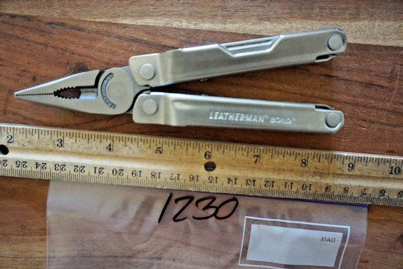 1230    1 Leatherman multi-tool:  Bond