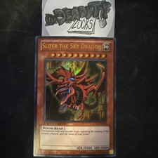 Yu-Gi-Oh Slifer the Sky Dragon LC01-EN002 Ultra Rare Limited Edition NM