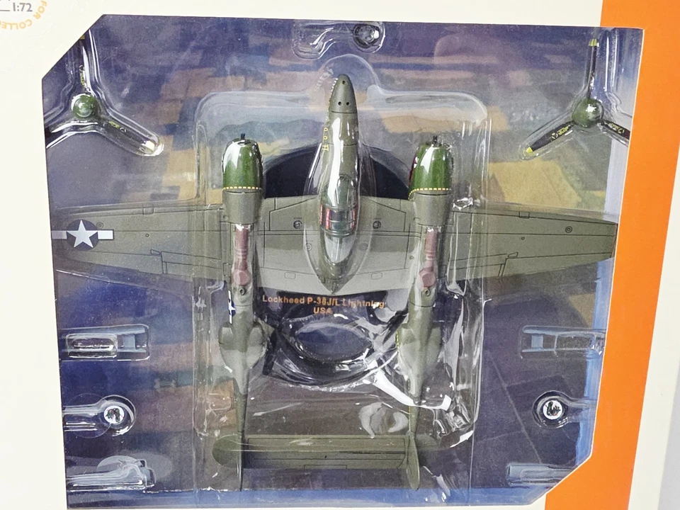 IXO MODELS LOCKHEED P-38J/L LIGHTNING 1/72 SCALE IN BOX LOT #13 - Image 2 of 4