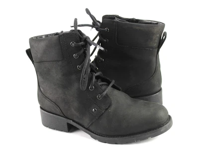 Clarks Gr.40 Uk.6,5 Damen Stiefel Stiefeletten Boots Leder Schwarz  TOP K 867 - Bild 1 von 4