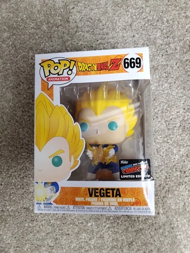 Funko Pop! Vinyl: Dragon Ball - Vegeta - New York Comic Con