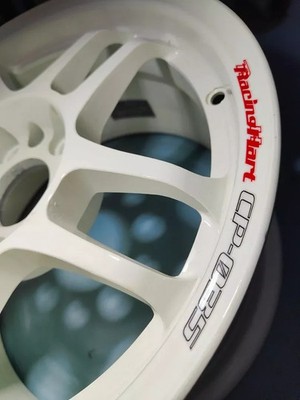 RACING HART CP035 17'' 18'' WHEELS SET DECALS STICKERS FREE SHIPPING WORLDWIDE