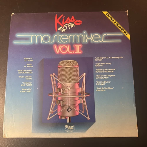 KISS 98.7 fm MASTERMIXES VOL. II, 1983 Shep Pettibone 2 record set