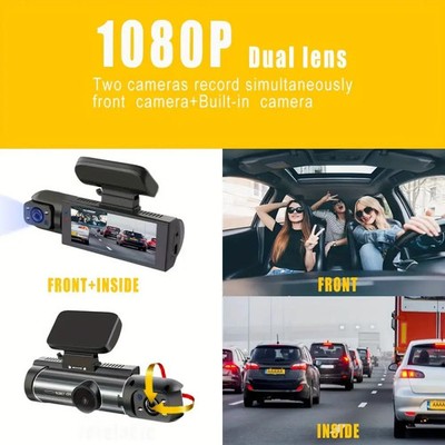 1080P HD Dashcam Auto Kamera DVR Videorekorder 150 Weitwinkel 128GB mit GSensor