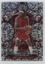 2023-24 Panini Mosaic Fast Break Silver Mosaic Prizm Jerami Grant #155 14mf