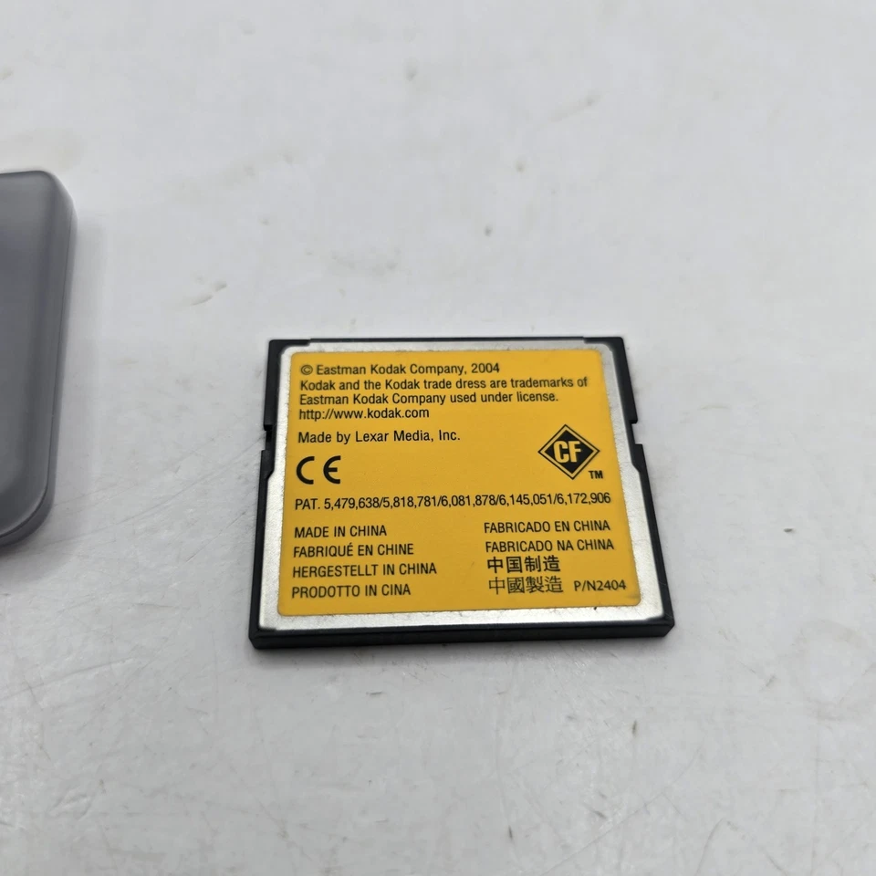 Kodak 128MB Compact Flash Memory Card With Case - Image 3 of 4