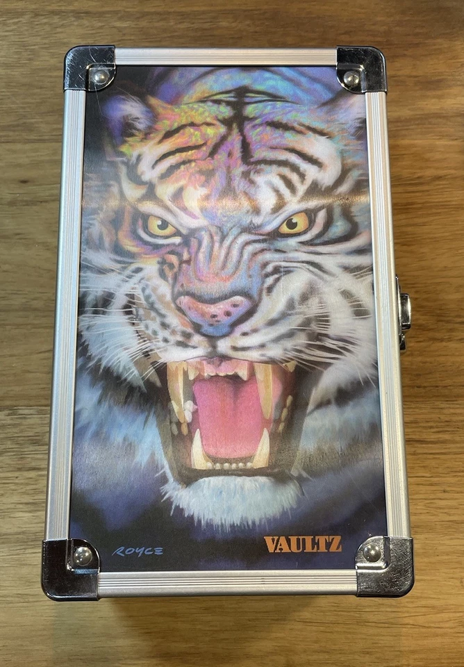 2020 Limited Edition Royce Vaultz Locking Hard Case, Holographic Tiger With Key - Image 2 of 4