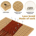 Wood Macrame Tool Supplies Easy to Weave Handmade Braiding Macrame Board belMX