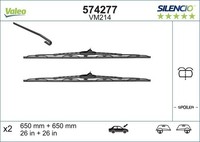 Valeo 574277 Wischblatt Vorne FüR CitroËN Passend FüR Fiat Lancia Peugeot