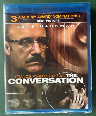 The Conversation (Blu-ray) Gene Hackman, 1974, MINT, FACTORY