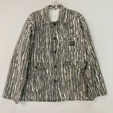 Vintage Liberty Camo Shirt Jacket Pockets Hunting Mens L Lightweight Real Tree