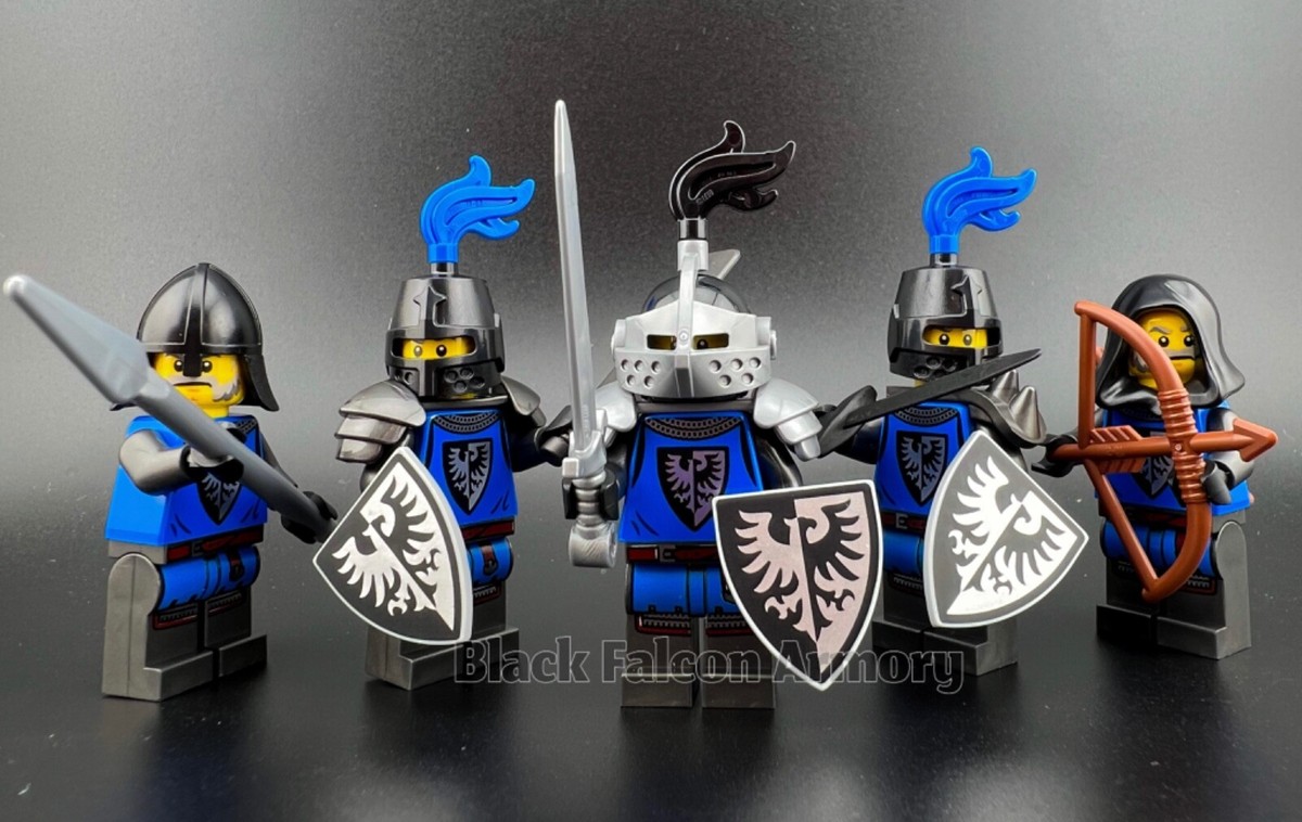 Lego Black Falco Minifigure Lot - YOU PICK | From Set 21325 & Lion