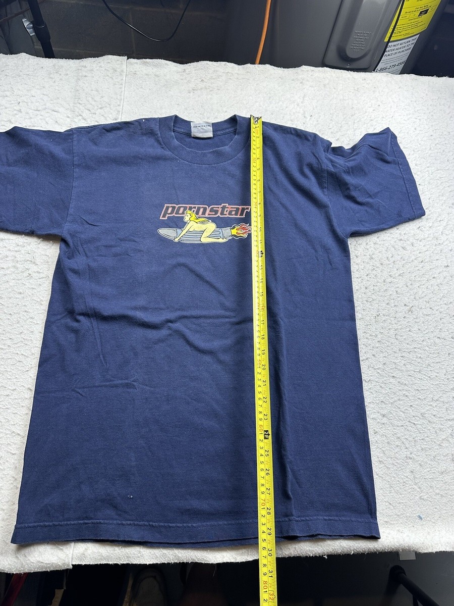 Vintage Pornstar Graphic Skate Shirt 90s Size L | eBay