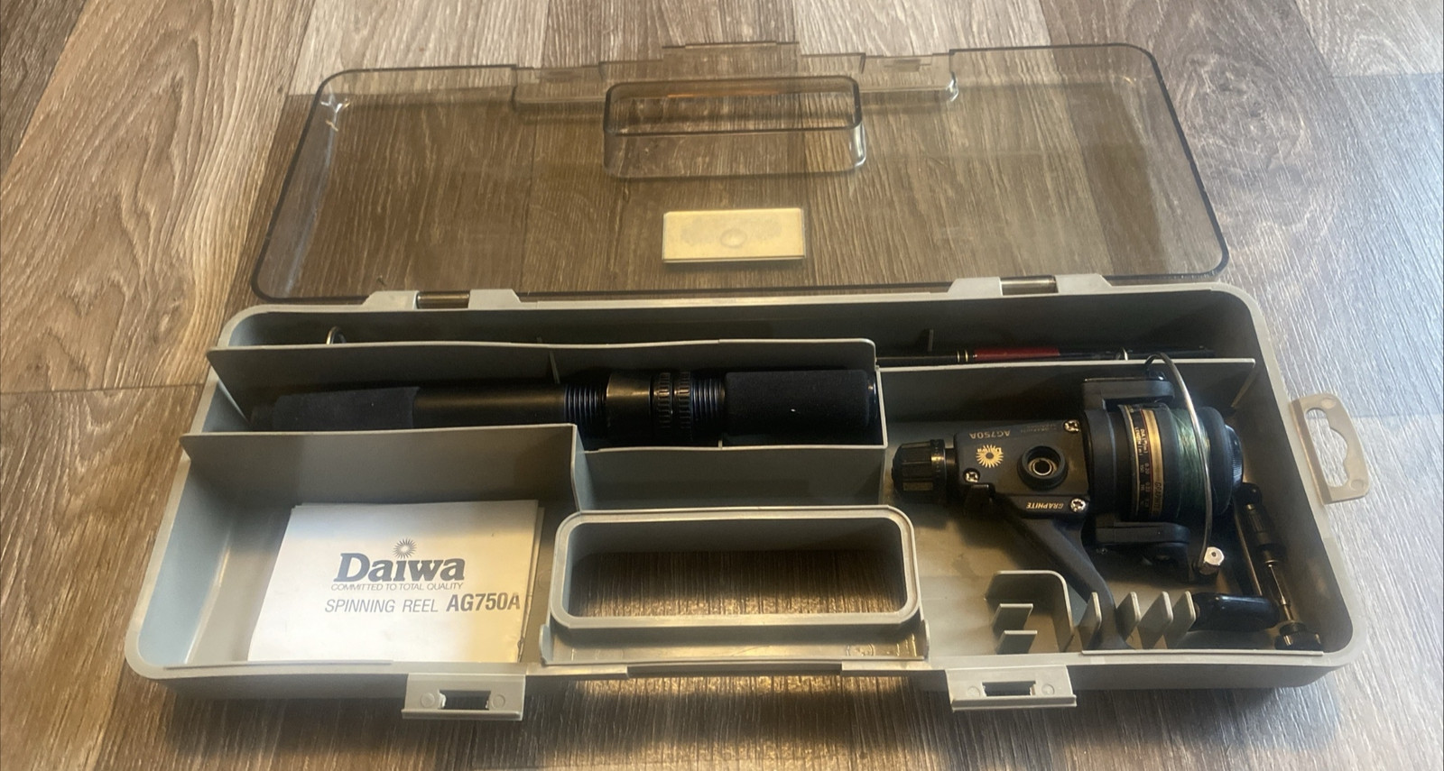 Daiwa Ultra Lite Minispin Combo AG750 MSG-59S Trout Panfish