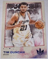 2023-24 Panini Court Kings Water Color Sapphire /25 TIM DUNCAN #11 RARE CHAMPS