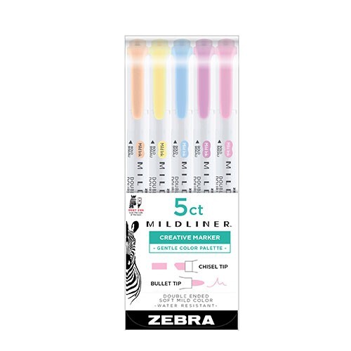 5/pk Gentle Colors Office School Home
