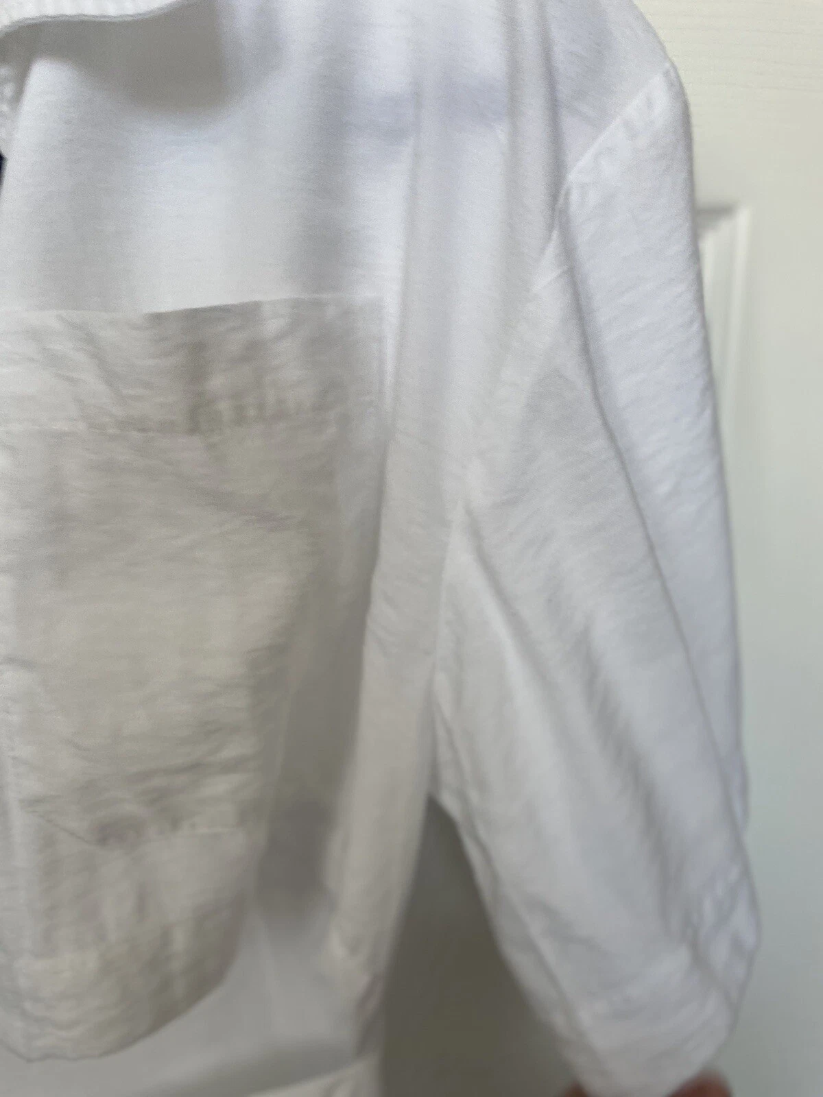 Abito Camicia Jacquemus Le Splash Bianco Ritagliato Taglia 36