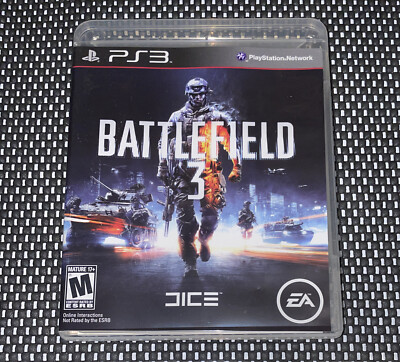 Battlefield 3 PlayStation 3 Video Game 2011 PS3 Complete
