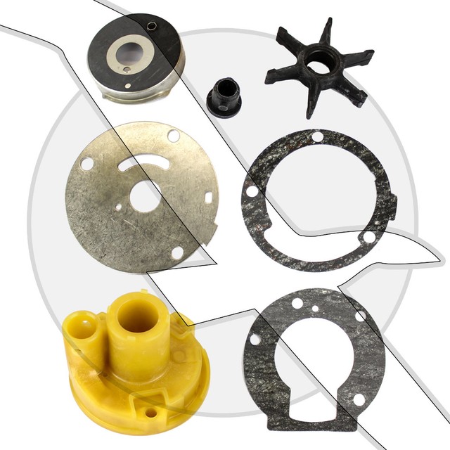 Mercury Outboard 2030hp Lower Unit Water Pump Impeller Repair Kit