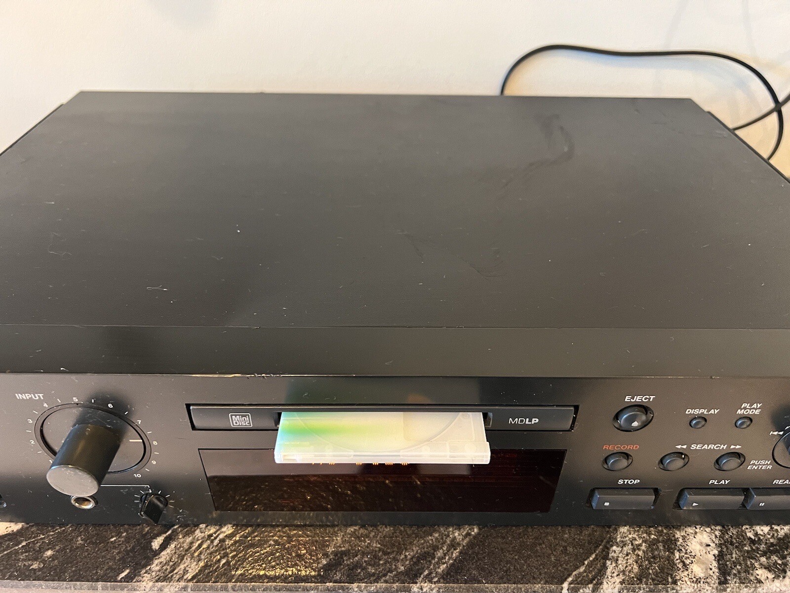 TASCAM MD350 Minidisc Player Recorder With MDLP Rack Mountable