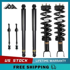 Front Struts Rear Shock Absorbers Sway Bars For 4wd 2009-2018 Dodge Ram 1500