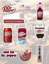 Dr Pepper Sticker Pack