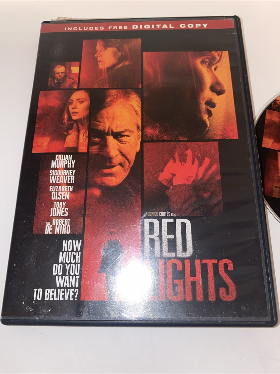 Red Lights DVD 2012 Sigourney Weaver Robert De Niro Cillian Murphy