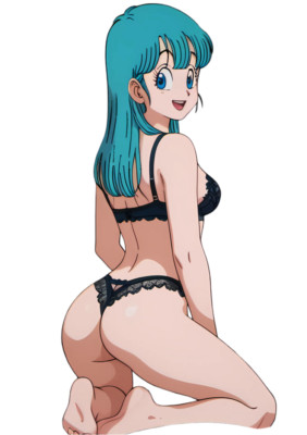 Bulma Waifu Weatherproof Anime Sticker 6'' Car Decal