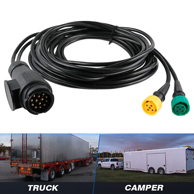 Anhänger 13 Polig Kabel Aspöck Anhängerkabel 4,5m - 13-polig Stecker - Kabelbaum 2,5m Abgang | Easyclick24 Lampenkabel Mit Stecker