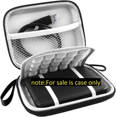 Travel Case for Western Digital WD Elements My Passport Port External Hard Drive