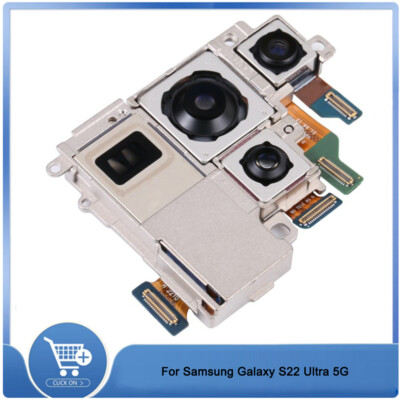 Back Facing Camera Set Replacement Repair Parts For Samsung Galaxy S22 Ultra 5G