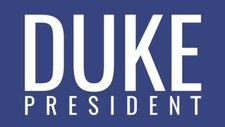 David Duke 1992 presidential For President Replica Campaign Bumper Sticker David Duke 1992 presidential For President Replica Campaign Bumper Sticker