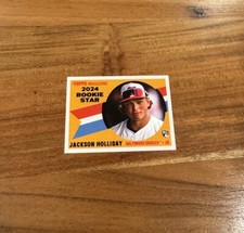 Jackson Holliday 2024 Topps Throwback Thursday 1960 Rookie Variation SP RC NRMT+